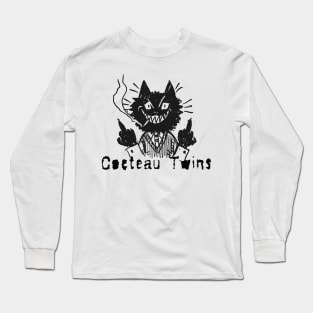 cocteau twins and the bad cat Long Sleeve T-Shirt